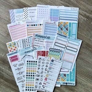 Home Office Planner Stickers - Multicolor